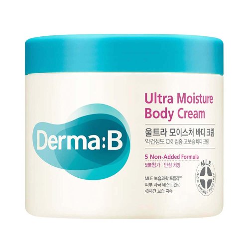 Derma:B Увлажняющий крем для тела с ароматом ванили, 430мл