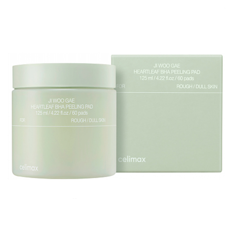 CELIMAX Тонизирующие пилинг-пэды с BHA-кислотой, 60шт