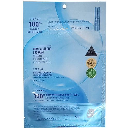 VT Cosmetics Hydrop HL Reedle Shot 100 2Step Hydrogel Mask
