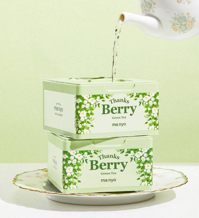 MA:NYO Набор антиоксидантных тканевых масок с зеленым чаем, 30шт, 310мл