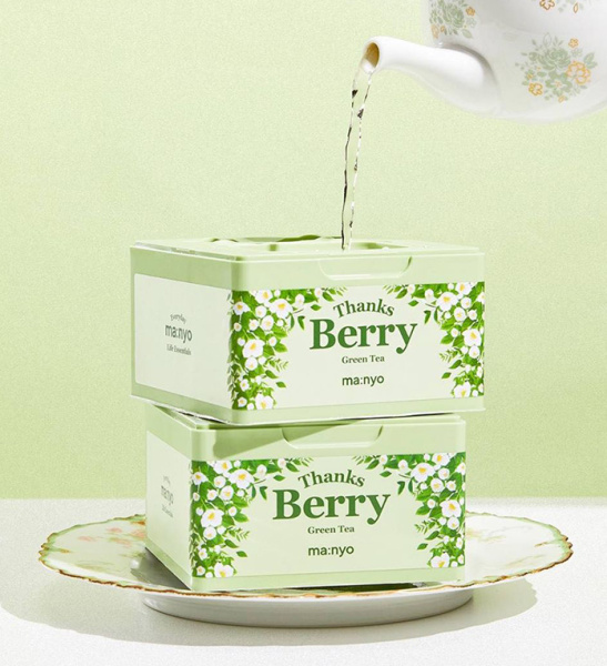 MA:NYO Набор антиоксидантных тканевых масок с зеленым чаем, 30шт, 310мл