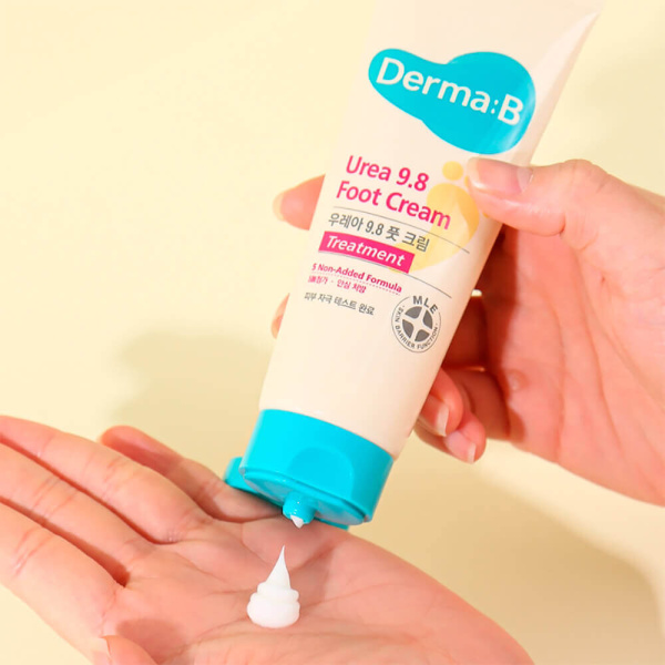 Derma:B Смягчающий ламеллярный крем для ног с мочевиной, 80мл