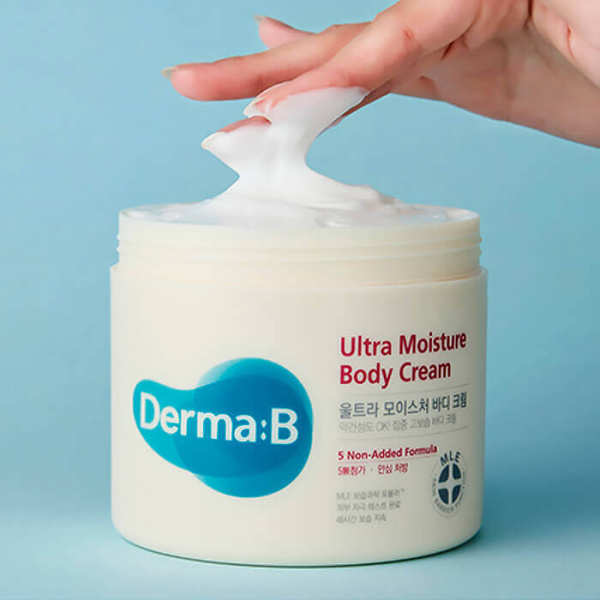 Derma:B Увлажняющий крем для тела с ароматом ванили, 430мл