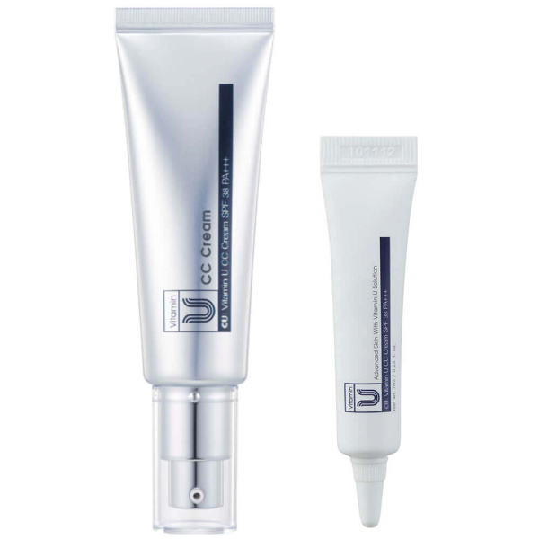 CUSKIN Тональный увлажняющий CC-крем с витамином U для сияния кожи, SPF40 PA +++, 45мл