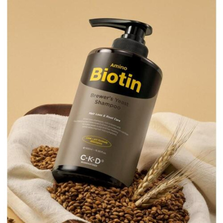 CKD Шампунь с аминобиотином и пивными дрожжами, 500мл