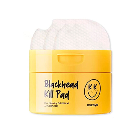 MA:NYO Очищающие кислотные пэды против черных точек, 50шт, 200мл